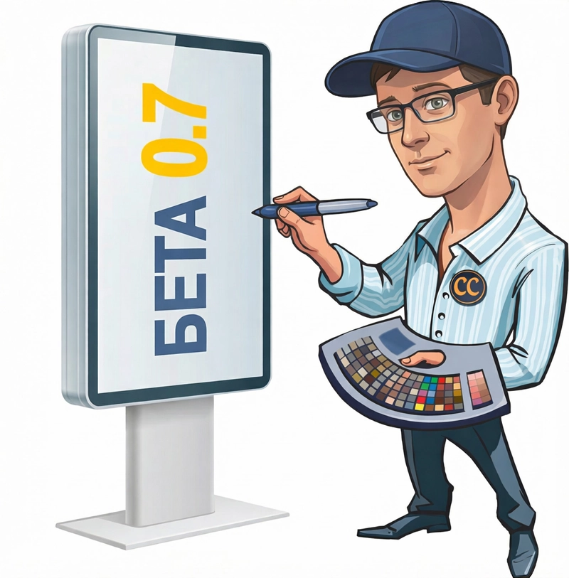 Активное изображение с шаржем, которое может послужить для перехода на страницу с контактами для связи с директором творческой группы «СЕНСАЦИЯ СОЛНЦА»