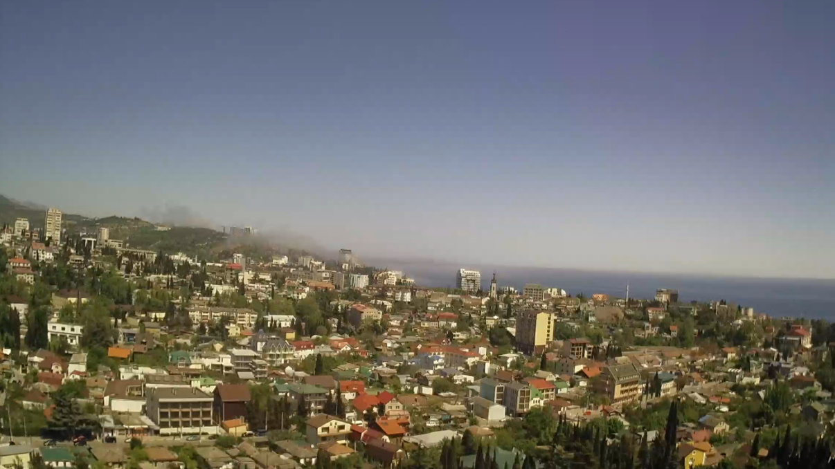 Крым, Алушта после разгона облаков Крым, Алушта после разгона облаков